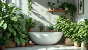 Bagno senza finestre: 5 piante che crescono anche al buio
