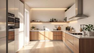 Addio ai classici pensili alti in cucina: l’alternativa moderna che fa guadagnare spazio, luce e comfort