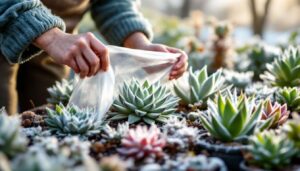 Piante grasse e gelo: il trucco del giardiniere per proteggerle senza portarle dentro casa