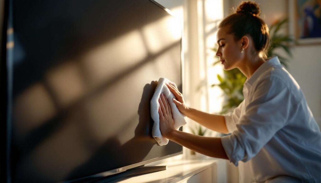 Come pulire lo schermo della TV senza graffiarlo: il rimedio definitivo degli esperti
