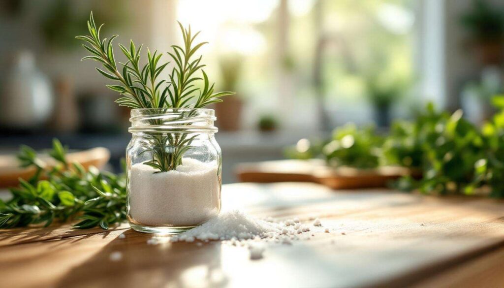 Né profumatori né deodoranti: rosmarino e sale grosso profumano casa in modo naturale