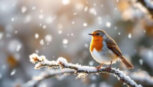 Pettirossi infreddoliti: metti questo alimento economico e torneranno ogni mattina