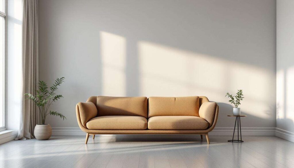 Perché posizionare il divano contro il muro rende il tuo soggiorno visivamente più piccolo