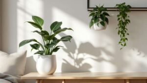 Piante che resistono al buio: Zamioculcas e Pothos vivono con poca luce