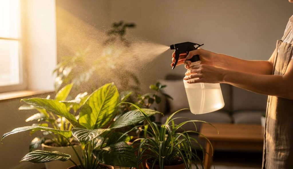 Nebulizzare le piante è la moda del momento ma non è sempre corretto
